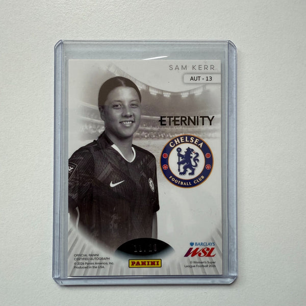 Panini Eternity WSL 25/26 Sam Kerr Auto /20 Chelsea Pink Women's Football Card