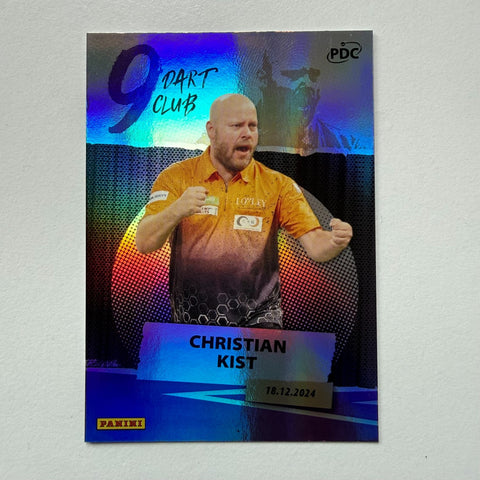 Panini 2026 PDC World Championship Darts Christian Kist 9 Dart Club Card /180