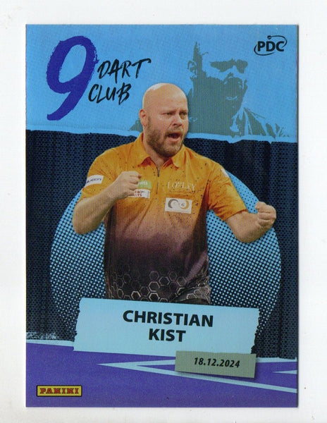 Panini 2026 PDC World Championship Darts Christian Kist 9 Dart Club Card /180