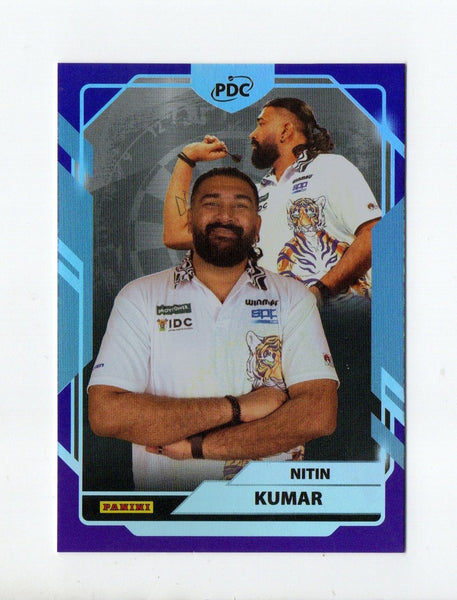 Panini 2026 PDC World Championship Darts Nitin Kumar Base Parallel Card /180