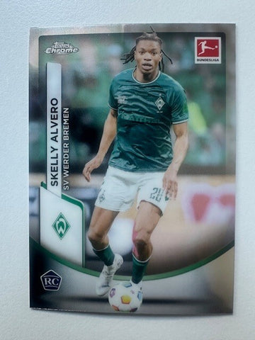 Topps Chrome Bundesliga 2023/24 Skelly Alvaro SV Werder Bremen Card No 16