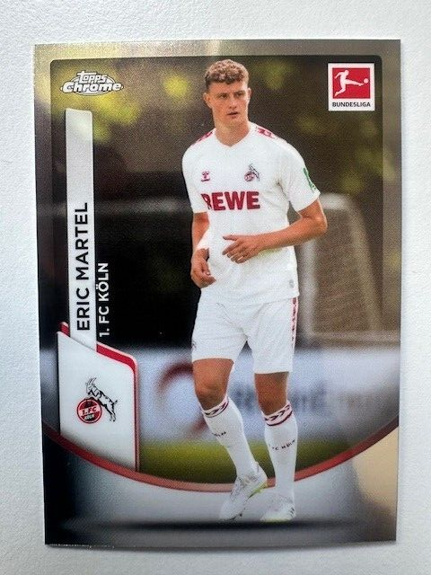 Topps Chrome Bundesliga 2023/24 Eric Martel FC Koln Card #51