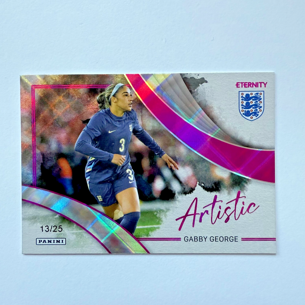 Panini Eternity 2025 Gabby George Artistic Magenta /25 Lionesses England Card