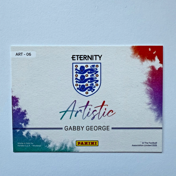 Panini Eternity 2025 Gabby George Artistic Magenta /25 Lionesses England Card