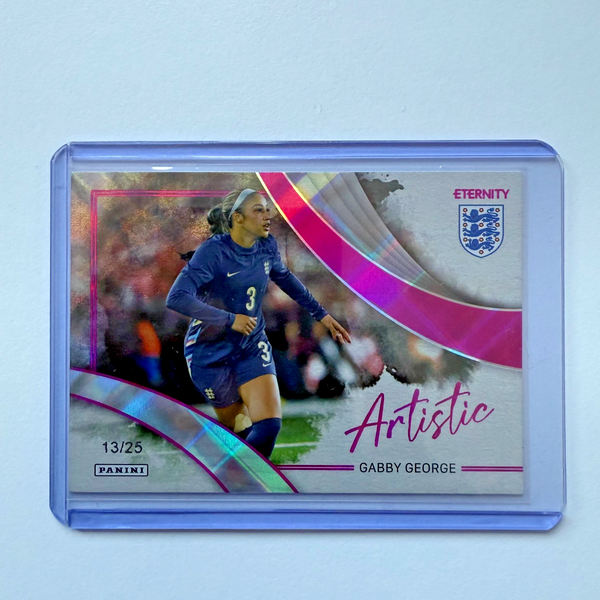 Panini Eternity 2025 Gabby George Artistic Magenta /25 Lionesses England Card