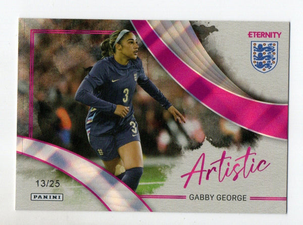 Panini Eternity 2025 Gabby George Artistic Magenta /25 Lionesses England Card