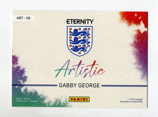 Panini Eternity 2025 Gabby George Artistic Magenta /25 Lionesses England Card