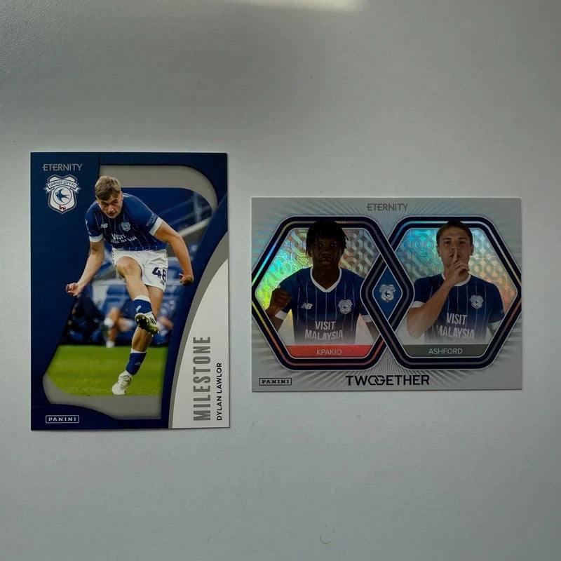 Panini Eternity 2025 Cardiff City Milestone & Together Insert Bundle 🔥