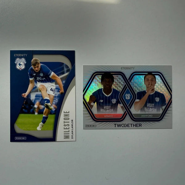 Panini Eternity 2025 Cardiff City Milestone & Together Insert Bundle 🔥