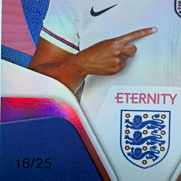 Panini Eternity 2025 Nikita Parris Represent Magenta /25 Lionesses England Card