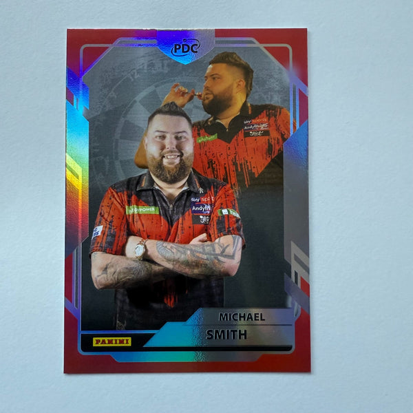 Panini 2026 PDC Michael Smith Base Parallel /50 Darts World Championships Card