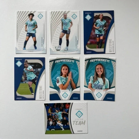 7x Panini WSL Eternity 2025/26 London City Lionesses Bundle Card Set