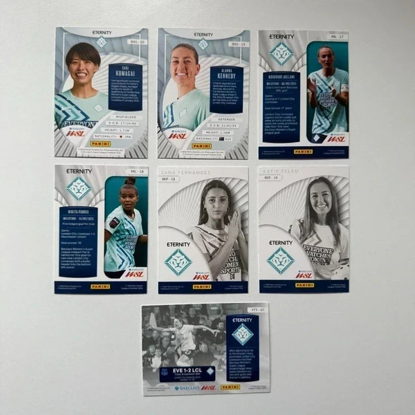 7x Panini WSL Eternity 2025/26 London City Lionesses Bundle Card Set