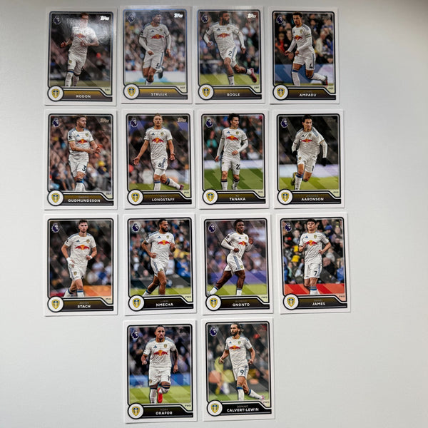 Topps Flagship Premier League 2026/27 Leeds United Complete Team Set #147-160