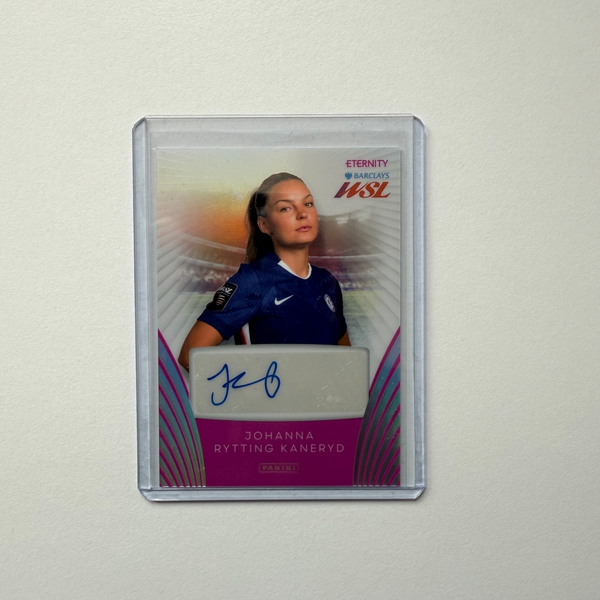 Panini Eternity WSL 25/26 Johanna Rytting Kaneryd Auto /20 Chelsea Pink Card