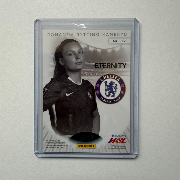 Panini Eternity WSL 25/26 Johanna Rytting Kaneryd Auto /20 Chelsea Pink Card