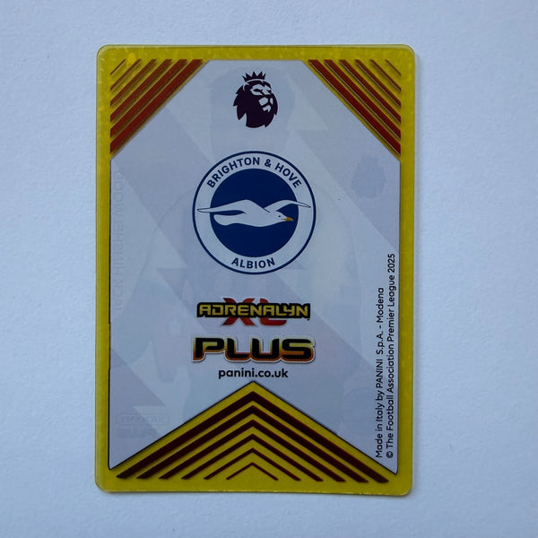Panini Adrenalyn XL Plus 2025 Jack Hinshelwood Rush Parallel /299 Brighton