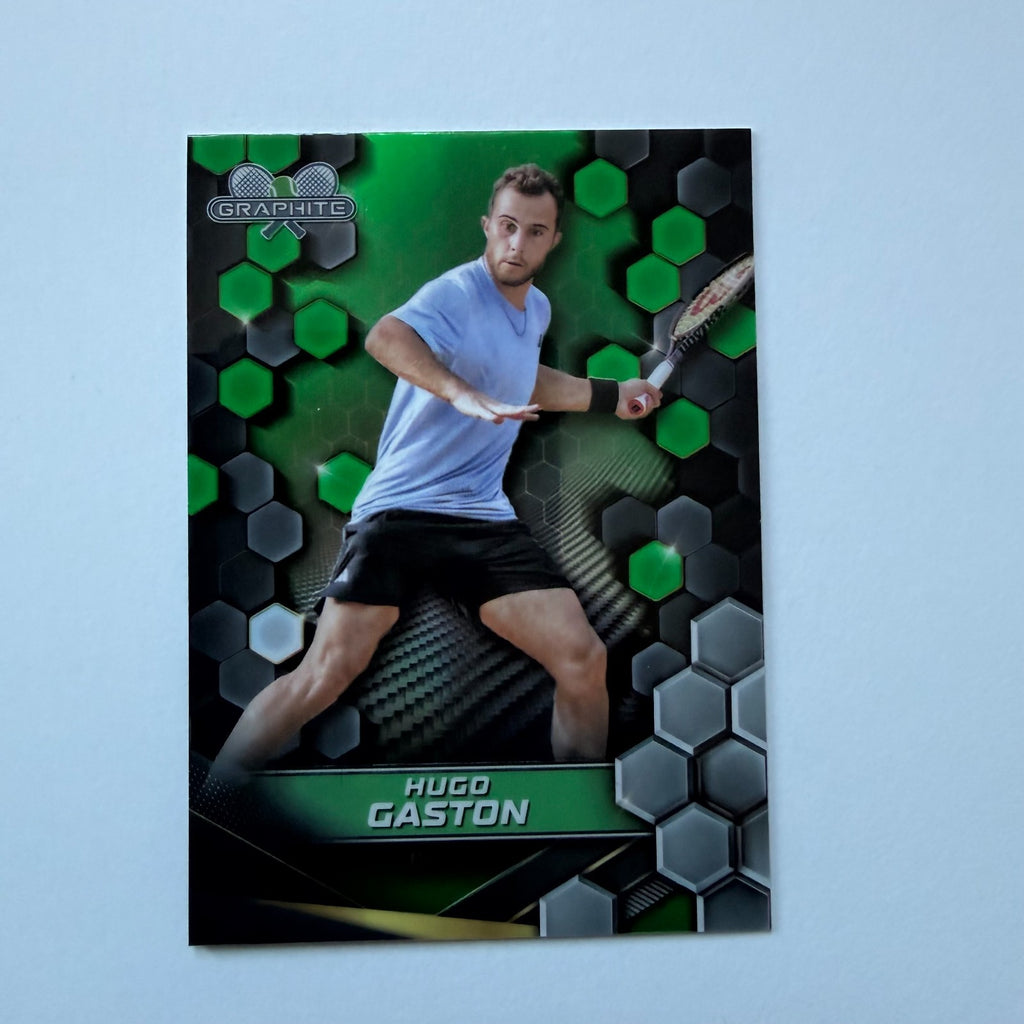 Topps 2024 Graphite Tennis Hugo Gaston Green Parallel Refractor Chrome 6/75
