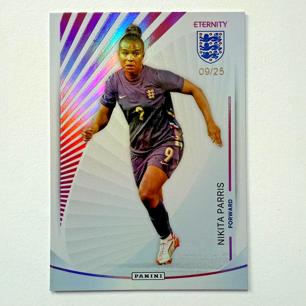 Panini Eternity 2025 Nikita Parris Base Magenta /25 England Lionesses Card