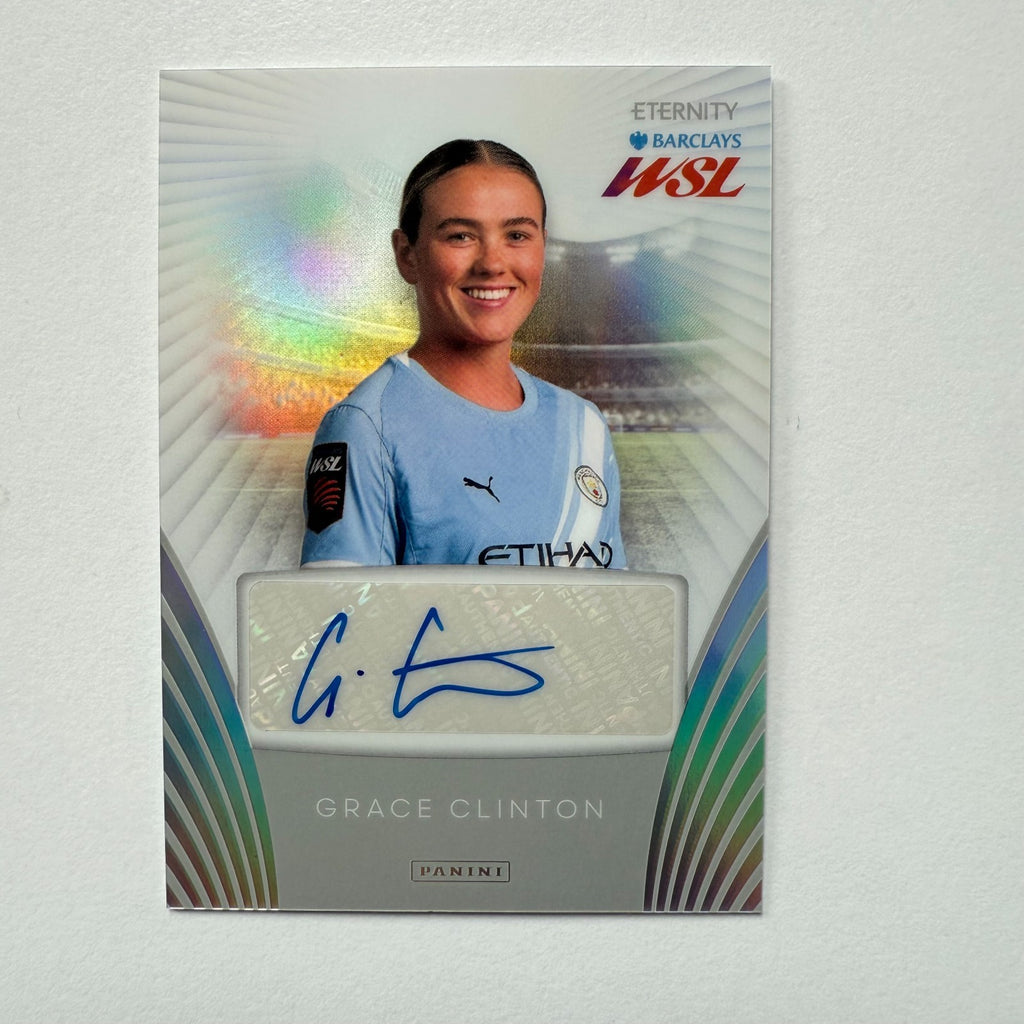Panini Eternity WSL 25/26 Grace Clinton Auto Manchester City Autograph Card