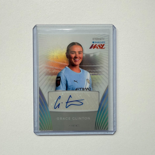 Panini Eternity WSL 25/26 Grace Clinton Auto Manchester City Autograph Card