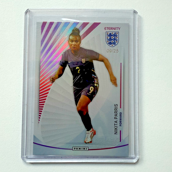 Panini Eternity 2025 Nikita Parris Base Magenta /25 England Lionesses Card