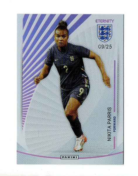 Panini Eternity 2025 Nikita Parris Base Magenta /25 England Lionesses Card