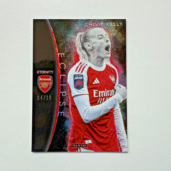Panini Eternity WSL 25/26 Chloe Kelly Eclipse Red /10 Arsenal Football Card