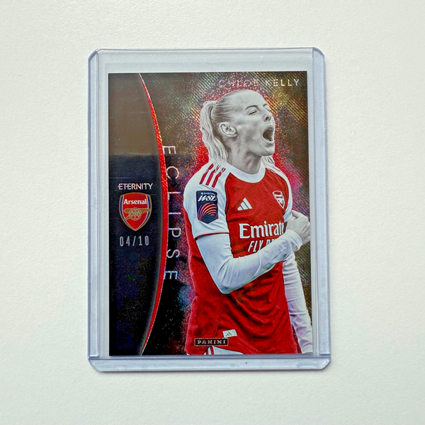 Panini Eternity WSL 25/26 Chloe Kelly Eclipse Red /10 Arsenal Football Card