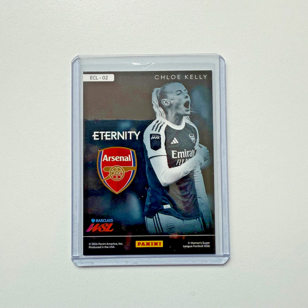 Panini Eternity WSL 25/26 Chloe Kelly Eclipse Red /10 Arsenal Football Card