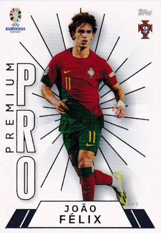 Match Attax Euro 2024 Joao Felix Portugal Premium Pro Limited Edition Card