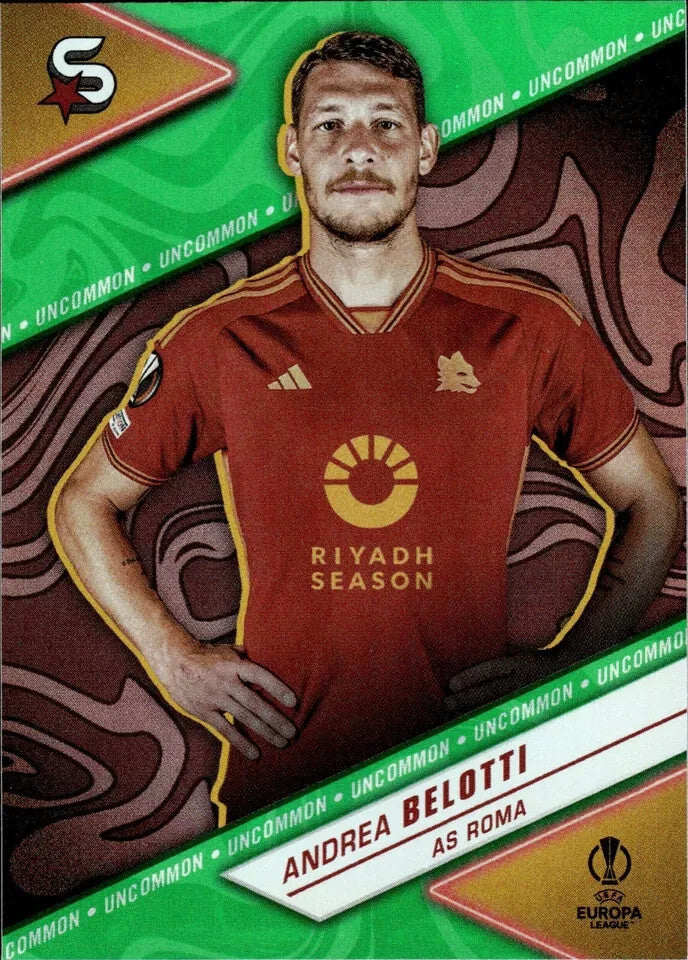 Topps Superstars 2024 23/24 Andrea Belotti AS Roma Uncommon Trading Card #18