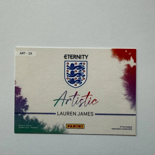 Panini Eternity Lionesses 2025 Lauren James England Artistic Green Numbered /50