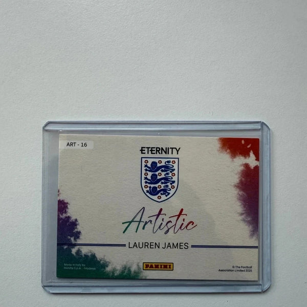 Panini Eternity Lionesses 2025 Lauren James England Artistic Green Numbered /50
