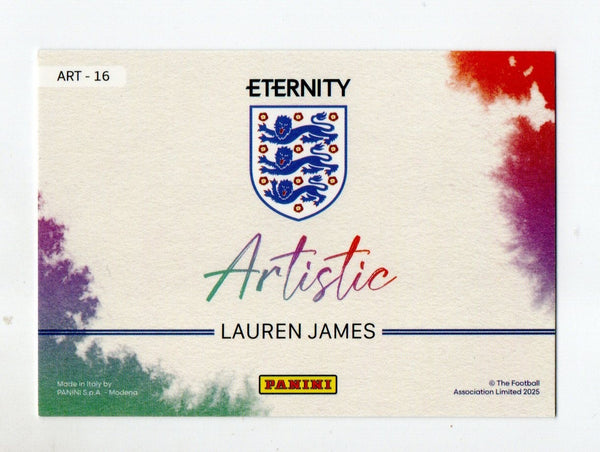 Panini Eternity Lionesses 2025 Lauren James England Artistic Green Numbered /50
