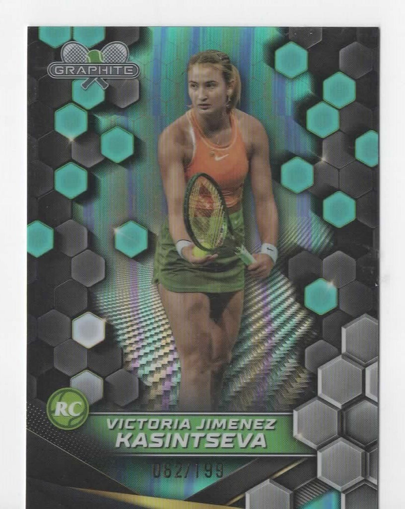 Topps 2024 Graphite Tennis Victoria Jimenez Kasintseva Rookie Chrome Card /199
