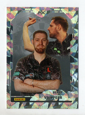 Panini 2026 PDC World Championship Darts Berry Van Peer Cracked Ice Card