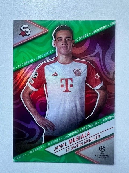 Topps Superstars 2024 23/24 Jamal Musiala Bayern Munich Uncommon Card #54