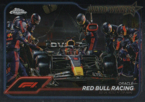 Topps Chrome Formula 1 2024 Red Bull Racing Award Winners Card #181
