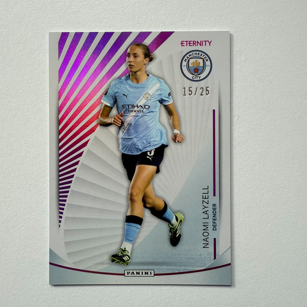 Panini Eternity WSL 25/26 Naomi Layzell Base Magenta /25 Manchester City Card