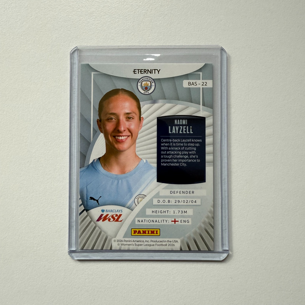 Panini Eternity WSL 25/26 Naomi Layzell Base Magenta /25 Manchester City Card