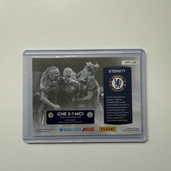 Panini Eternity WSL 25/26 Chelsea For The Team Magenta /25 Card