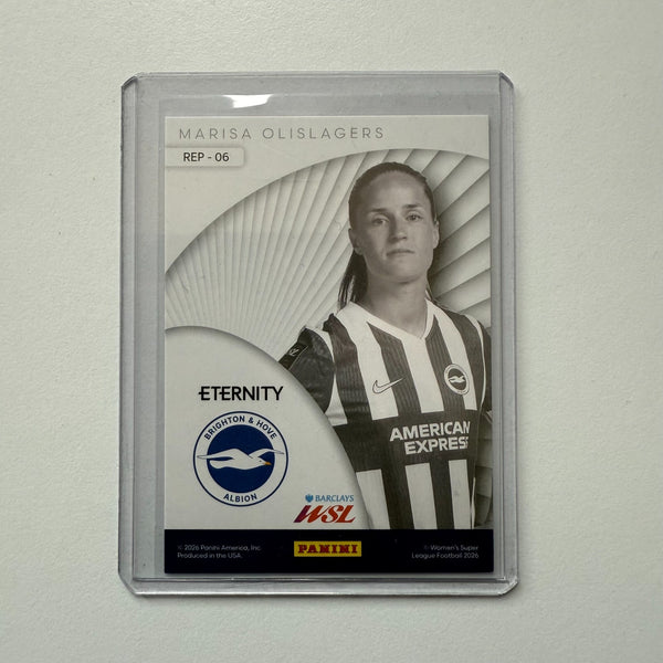 Panini Eternity WSL 25/26 Marisa Olislagers Represent Magenta 01/25 Bookstart