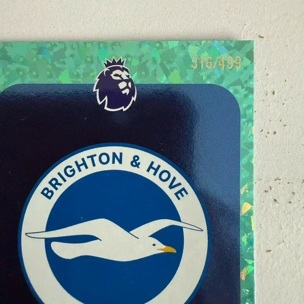 Topps Premier League 25/26 2026 Brighton Badge Crest Green Card /499