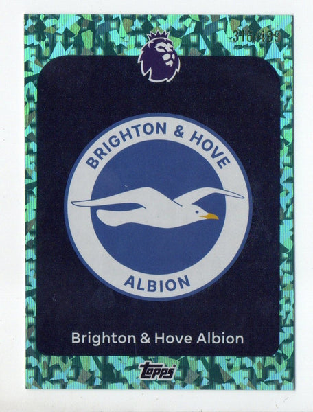 Topps Premier League 25/26 2026 Brighton Badge Crest Green Card /499