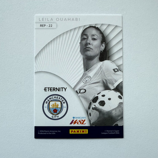 Panini Eternity WSL 25/26 Leila Ouahabi Represent Magenta /25 Manchester City