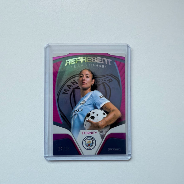 Panini Eternity WSL 25/26 Leila Ouahabi Represent Magenta /25 Manchester City