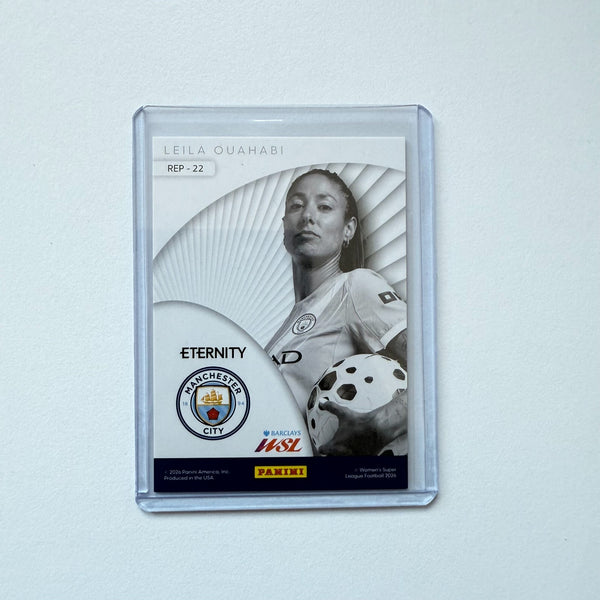 Panini Eternity WSL 25/26 Leila Ouahabi Represent Magenta /25 Manchester City