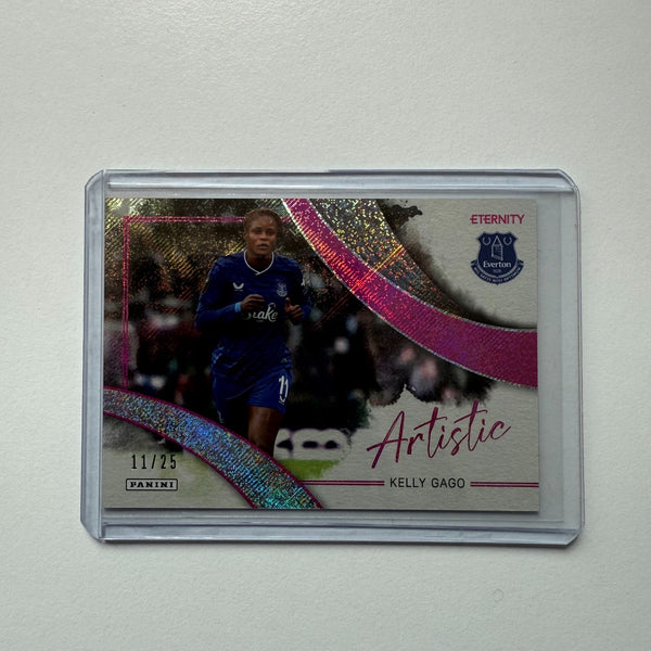 Panini Eternity WSL 25/26 Kelly Gago Artistic Magenta /25 Everton Card