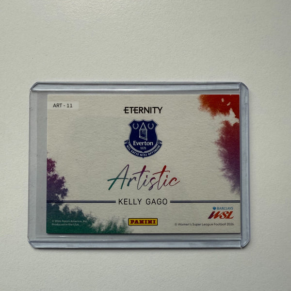 Panini Eternity WSL 25/26 Kelly Gago Artistic Magenta /25 Everton Card